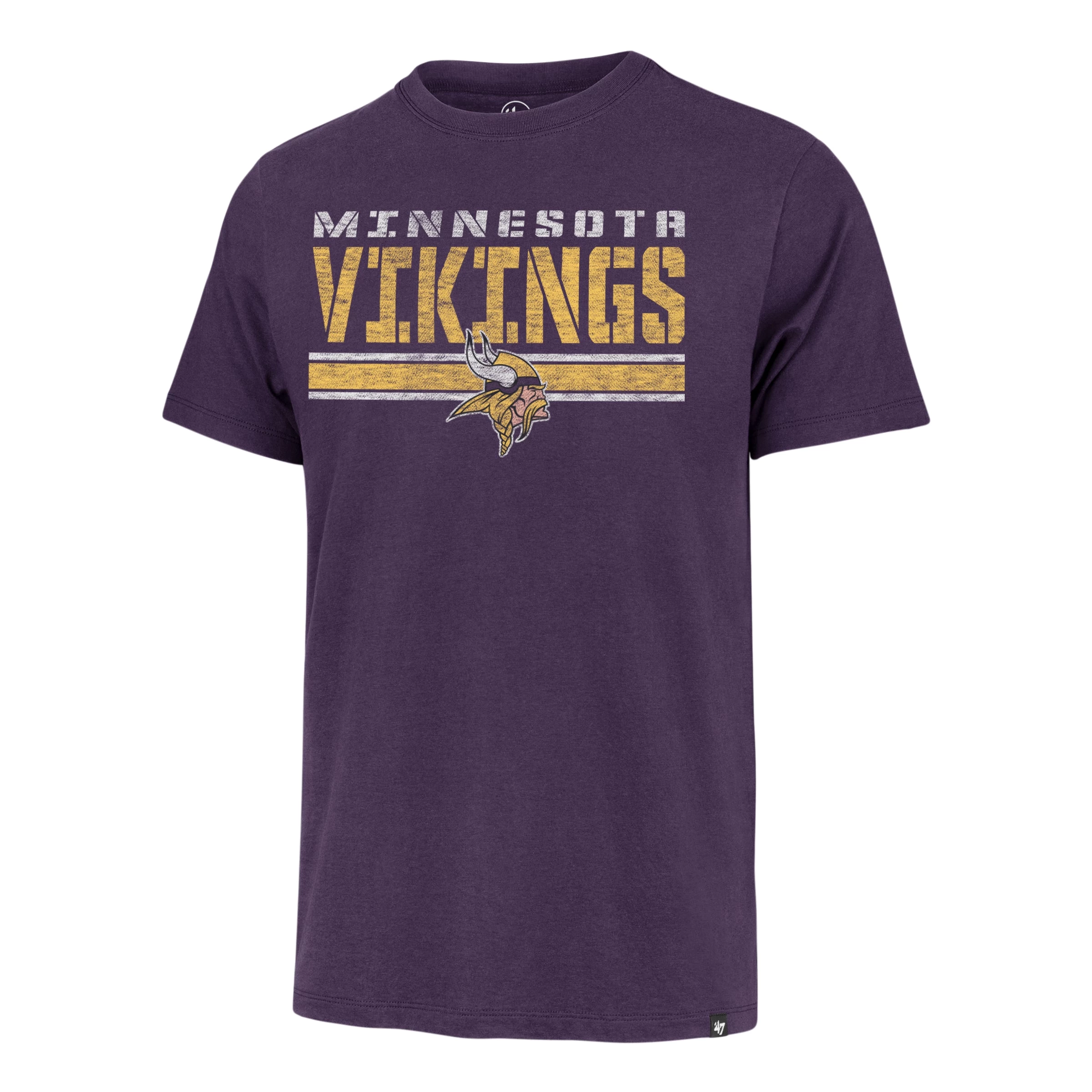 MINNESOTA VIKINGS STRIPE THRU '47 FRANKLIN TEE