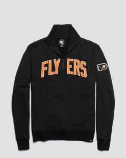 PHILADELPHIA FLYERS BANKS '47 HARRIS SCRIMMAGE 1/4 ZIP