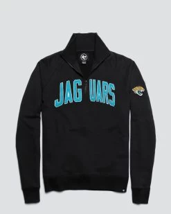 JACKSONVILLE JAGUARS BANKS '47 HARRIS SCRIMMAGE 1/4 ZIP