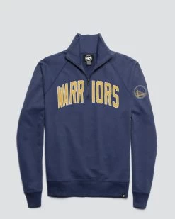 GOLDEN STATE WARRIORS BANKS '47 HARRIS SCRIMMAGE 1/4 ZIP