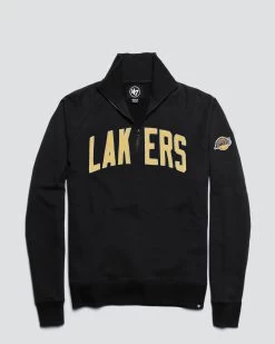 LOS ANGELES LAKERS BANKS '47 HARRIS SCRIMMAGE 1/4 ZIP