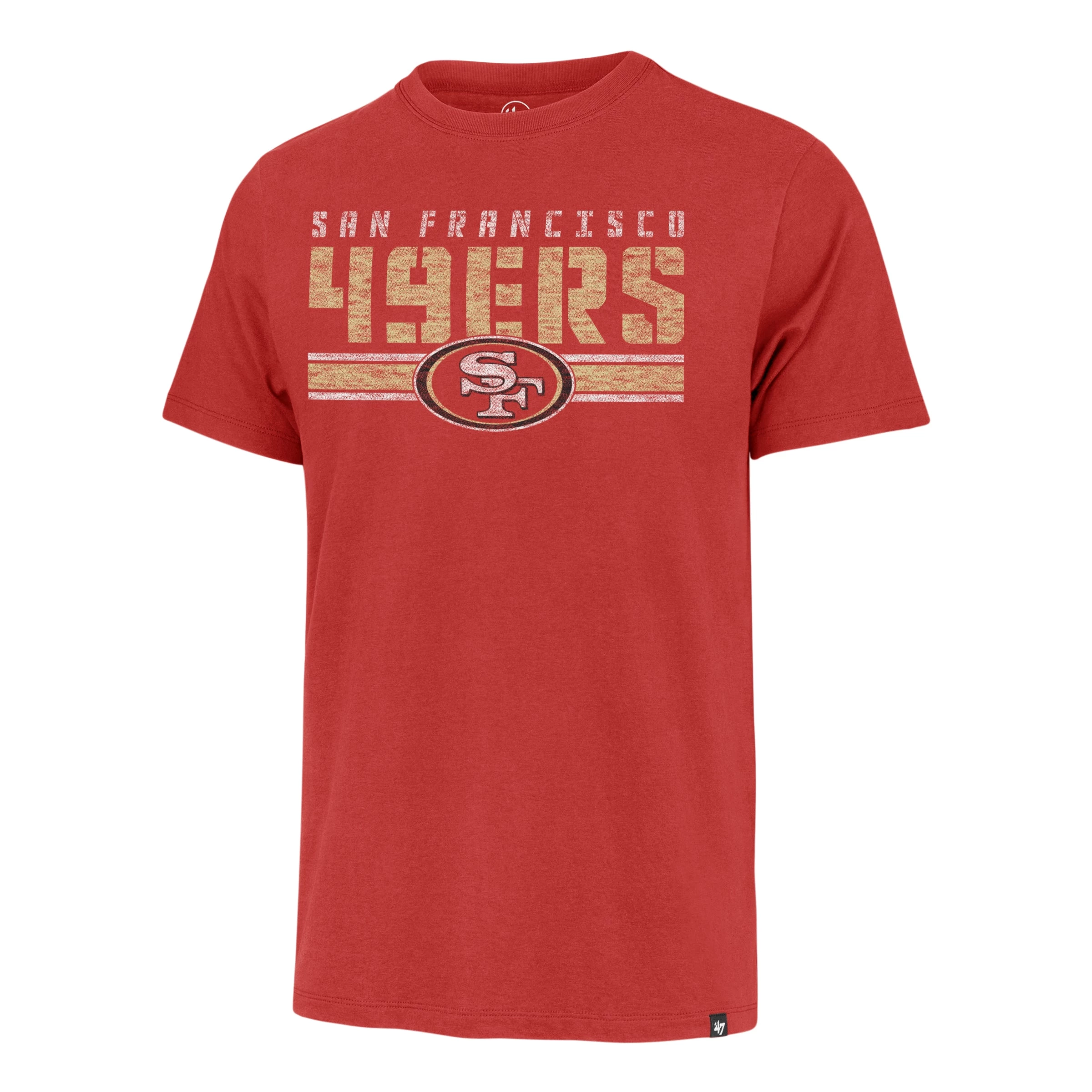 SAN FRANCISCO 49ERS STRIPE THRU '47 FRANKLIN TEE
