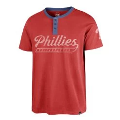 PHILADELPHIA PHILLIES WEST END '47 HENLEY TEE
