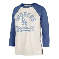LOS ANGELES DODGERS RETRO DAZE '47 AVA RAGLAN WOMEN