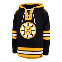 BOSTON BRUINS 100TH ANNIVERSARY LUNCH PAIL BARKER '47 LACER HOOD