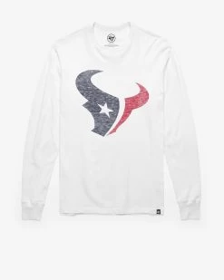 HOUSTON TEXANS PREMIER '47 FRANKLIN LONG SLEEVE TEE