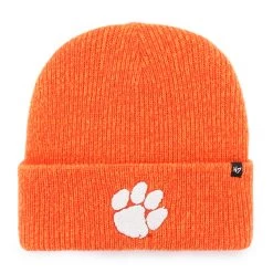 CLEMSON TIGERS BRAIN FREEZE '47 CUFF KNIT